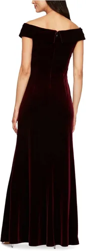 Miniatura 2 de Alex Evenings Vestido largo con hombros descubiertos para mujer
