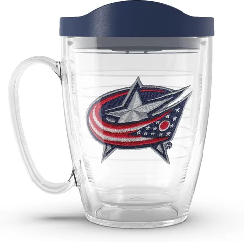 Miniatura 30 de Tervis Vaso aislado de doble pared NHL Pittsburgh Penguins hecho en Estados Unidos mantiene las bebidas frías y calientes, 16 onzas, taza, logotipo