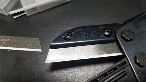 Miniatura 3 de MTP Paquete de 10 cuchillas de repuesto de 2-1/2 pulgadas para Craftsman Ronan Handi-Cut 37300 37310 37252 Acero Japón no OEM
