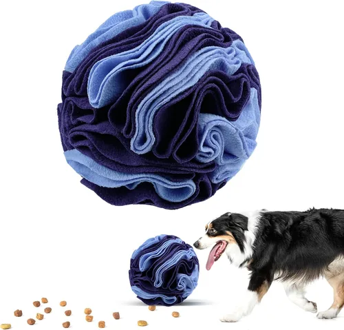 Miniatura 18 de Pelota de olfateo para mascotas, bola interactiva para perros ciegos, entrenamiento para aliviar el estrés, juguetes de enriquecimiento para perros