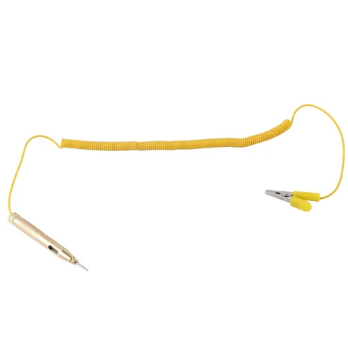 EBTOOLS Probador de circuitos de herramientas eléctricas y probadores, probador de circuito de vehículo de automóvil, CC, 6 V, 12 V, 24 V, bombilla
