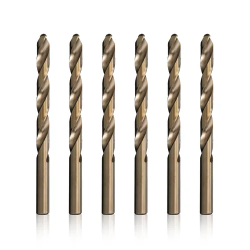 Miniatura 8 de Drill America D/ACO1P12 #1 - Broca de cobalto resistente (paquete de 12), serie D/ACO