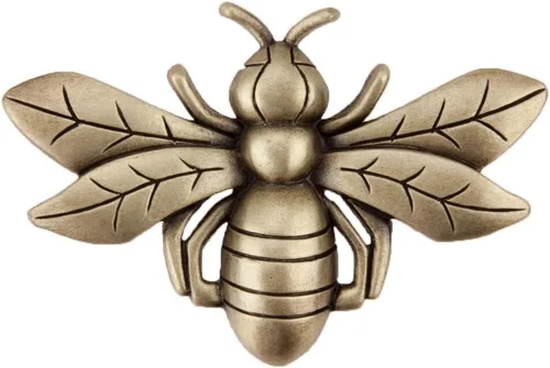 Miniatura 2 de Artisan Bee - Pomo de gabinete de latón antiguo