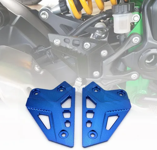 Miniatura 10 de Accesorios de aluminio CNC para motocicleta, reposapiés, juego trasero, estribera, placas de talón, protector para Kawa' Z900 2017-2022 2023