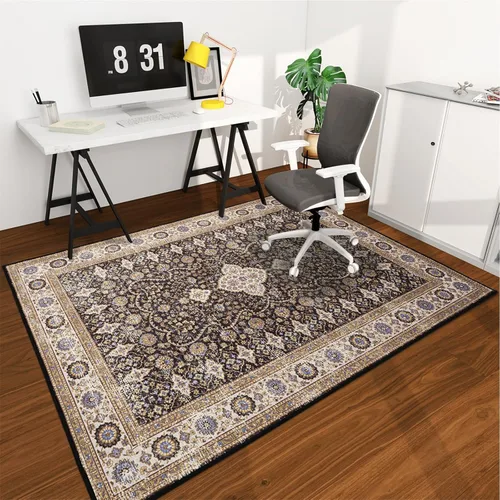 Miniatura 48 de chakme Tapete para silla de oficina para suelo de madera dura, 48 x 36 pulgadas, protector de escritorio de computadora de fácil deslizamiento