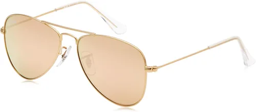 Miniatura 21 de Ray-Ban Junior Rj9506s - Gafas de sol de aviador de metal para niños Plata/Gris Espejo Plata