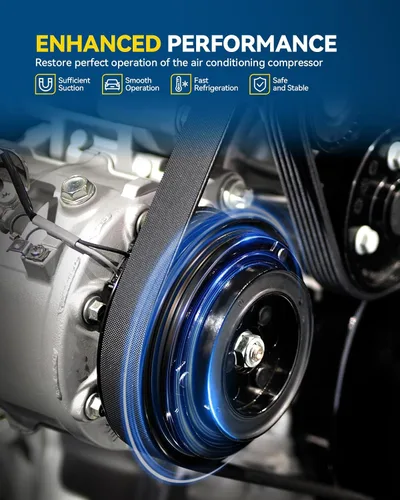 Miniatura 4 de PHILTOP Embrague del compresor de CA, kit de embrague del compresor de CA, bobina de polea apta para 2002 2003 2004 2005 2006 2007 2008 MINI COOPER