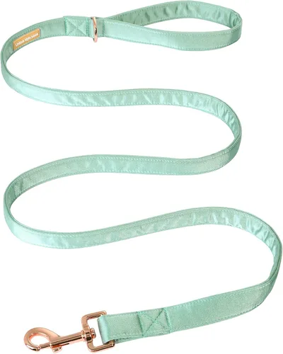 Miniatura 33 de Unique style paws Collar de perro de color verde sedoso, ajustable, duradero, con lazo para boda, collar de pajarita para cachorros y gatos pequeños