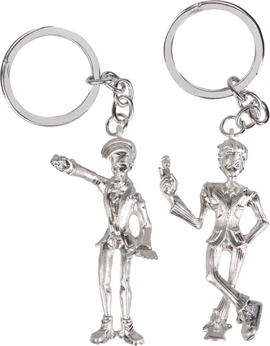 Miniatura 2 de DOCTOR WHO Caja ciega misteriosa, paquete de 3 – Recibe 3 llaveros misteriosos – Colecciona los 9 – Serie 1, Azul, Talla única