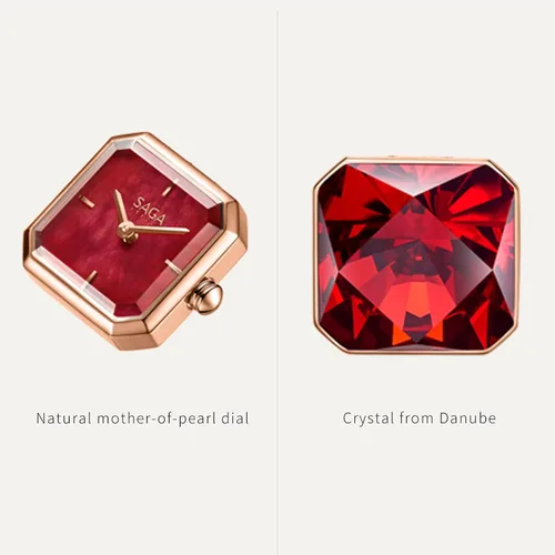 Miniatura 3 de SAGA Womens Bangle Crystal Collection Inspired Design Watch
