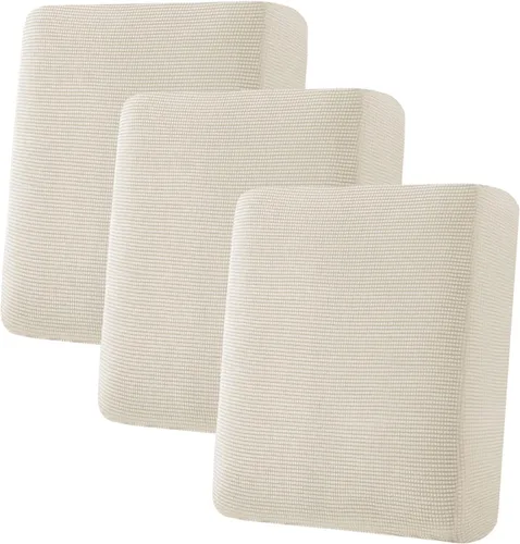 Miniatura 16 de H.VERSAILTEX Fundas Súper Elásticas para Asiento Individual, Fundas de Sofá, Fundas de Cojines, Juegos de Fundas, Tela Gruesa de Sarga con Textura