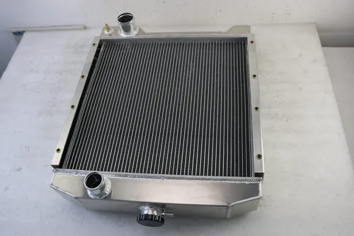 Miniatura 4 de A172038 52MM Aluminio Radiador Reemplazo para Case IH Super K Retroexcavadora 580K 580K-1 580K-11 580K-111 A172038 AH145366 3 Fila Radiadores