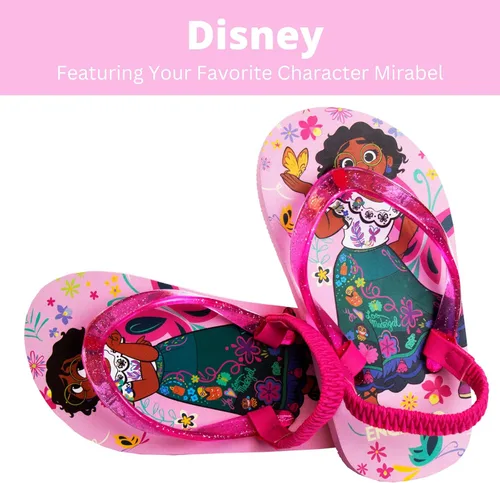 Miniatura 2 de Disney Sandalias de personajes para niñas y niños, zapatos de agua para niños, Minnie Mouse Mickey Moana Toy Story Elsa Frozen Cars Encanto