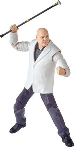 Miniatura 7 de Serie Marvel Legends Kingpin, figuras de acción coleccionables de 6 pulgadas de Hawkeye, para niños a partir de 4 años