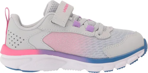 Miniatura 6 de Under Armour Tenis de correr unisex Assert 9 con cierre alternativo ancho para niños