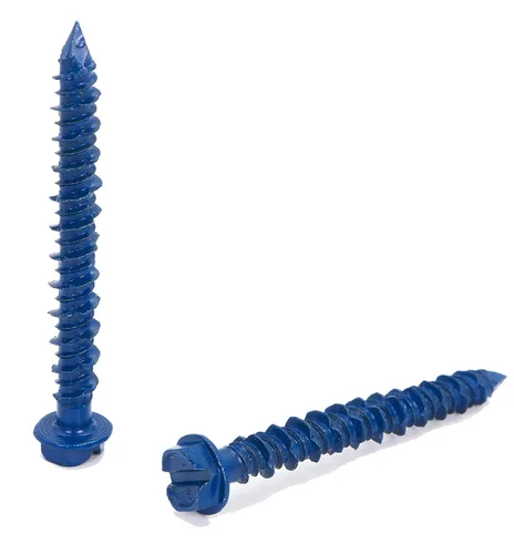 Miniatura 4 de CONFAST Anclaje de tornillo de hormigón con cabeza hexagonal de 3/16 x 2-1/4 pulgadas con broca para anclar a mampostería, bloque o ladrillo