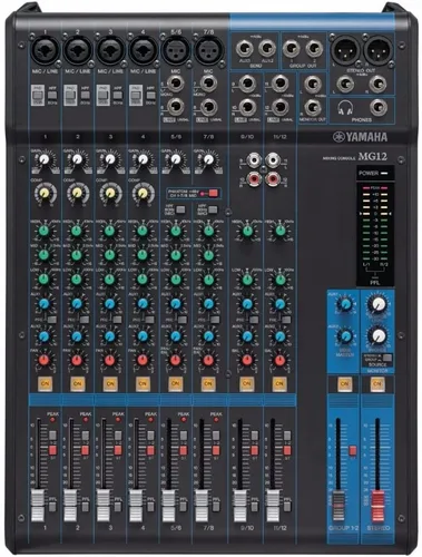 Mezclador estéreo compacto de 6 entradas Yamaha MG06