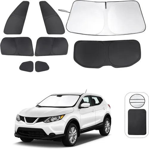 Miniatura 37 de TINGLU Parasoles para Ventanas para Mazda 3 2019-2026 Accesorios Coche Ventanas Laterales Completas Parabrisas Triangular Trasero Protector Solar