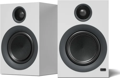 Miniatura 6 de Altavoces Bluetooth para estantería, 75 W, altavoz activo con woofer de 4 pulgadas, altavoz de alta fidelidad con aptX Bluetooth USB para el hogar