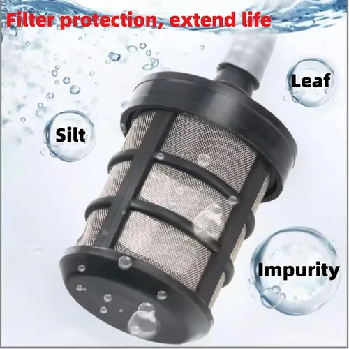 Miniatura 5 de 2 filtros de manguera doméstica, filtros de bomba de agua y filtros de cifrado de acero inoxidable son adecuados para pulverizadores, lavadoras