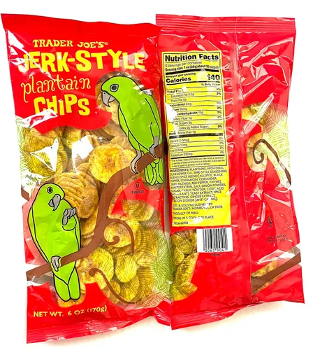 Miniatura 2 de Trader Joe's - Chips de plátano estilo jerk, peso neto de 6 onzas, paquete de 2
