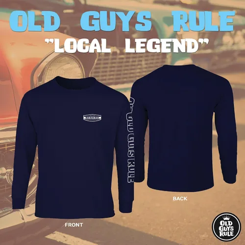 Miniatura 2 de OLD GUYS RULE Camiseta gráfica para hombre, leyenda local, día del padre, regalo de cumpleaños, divertida camiseta novedosa para hombre legendario