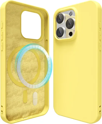 Miniatura 121 de oakxco Funda de silicona para iPhone 12 Pro Max, magnética, compatible con carga inalámbrica Magsafe, cubierta protectora de goma suave y delgada