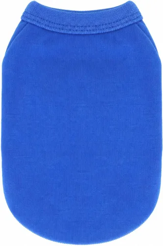 Miniatura 4 de LOPHIPETS Camiseta de perro 100% algodón para perros pequeños Taza de té Chihuahua Yorkie Ropa para cachorros - Azul/XXS