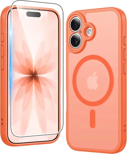 Miniatura 561 de FNTCASE Funda para iPhone 13 Pro-Max: Fundas magnéticas transparentes compatibles con Magsafe Slim anti amarillamiento protección contra caídas