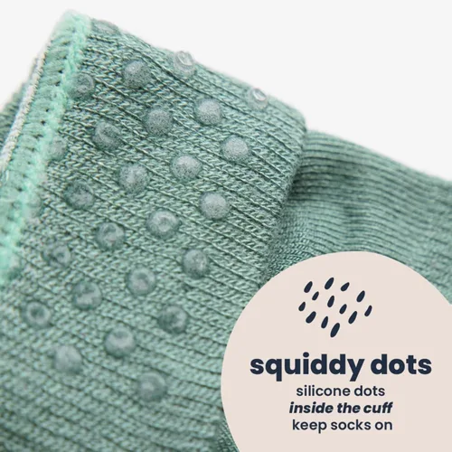 Miniatura 76 de squid socks Calcetines de viscosa de bambú 0-6M, 6-12M, 12-24M y 2T-3T Calcetines que se mantienen puestos