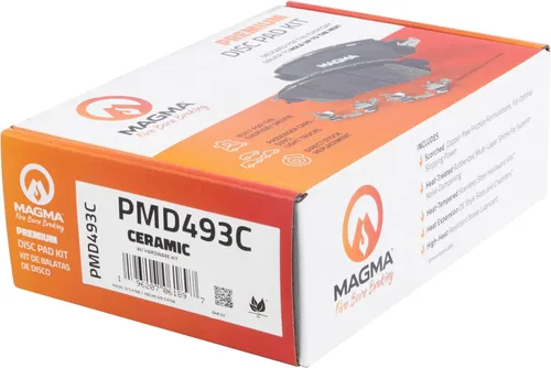 Miniatura 4 de MAGMA Premium PMD493C Pastillas de freno de cerámica, delanteras