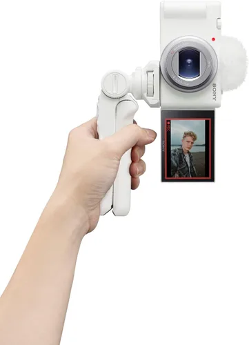 Miniatura 4 de Sony Cámara de vlog ZV-1 II para creadores de contenido y vloggers (blanco) (renovado)