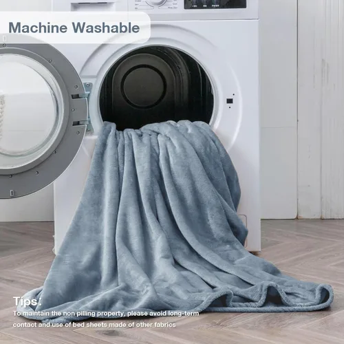 Miniatura 5 de Softan Sábanas de Vellón Tamaño Full, Suaves Como Franela, Sábanas de Felpa Cálidas y Esponjosas, Ropa de Cama de Microvellón Polar de Terciopelo