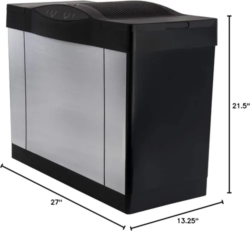 Miniatura 8 de AIRCARE Humidificador evaporativo digital estilo consola para toda la casa (plata)