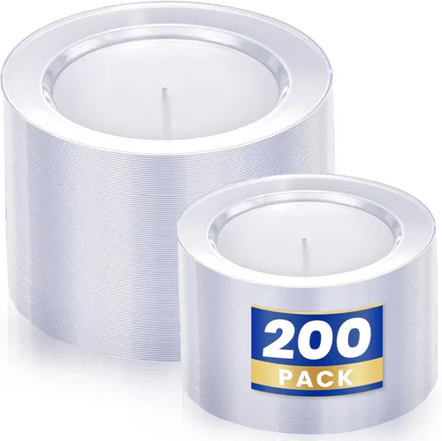 Miniatura 11 de WDF 50 platos de plástico dorado con cubiertos desechables y vasos de plástico dorados, platos de plástico cuadrados, utensilios de plástico dorado