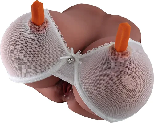 Miniatura 9 de Muñecas sexuales de silicona 2 en 1 de 7.3 libras para masturbación de hombres, muñeca sexual masculina de tetas grandes, torso con canal vaginal 3D
