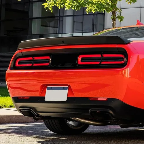 Miniatura 6 de Cubierta de luz trasera para Dodge Challenger 2015-2023, cubiertas de lámpara de luz trasera, decoración para accesorios Dodge Challenger 2015-2023