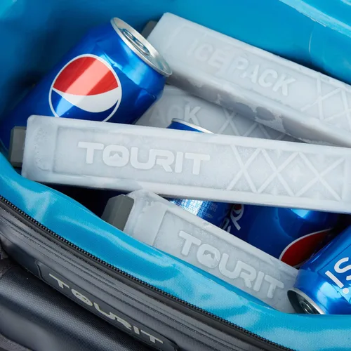 Miniatura 6 de TOURIT - Bolsas de hielo para enfriadores reutilizables de larga duración para bolsas de almuerzo/cajas, mochila refrigeradora
