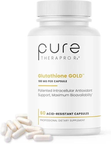 S-acetil glutatión oro - 60 cápsulas DRcaps resistentes a los ácidos (nuevo tamaño más pequeño) | 100 mg por cápsula | Forma acetilada patentada de