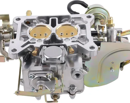 Miniatura 7 de Carburador de 2 barriles 2100 2150 Carb para Ford Mustang Comet F100 F250 F350 289 302 351 Cu, para Jeep Wagoneer 360 Cu, estrangulador automático