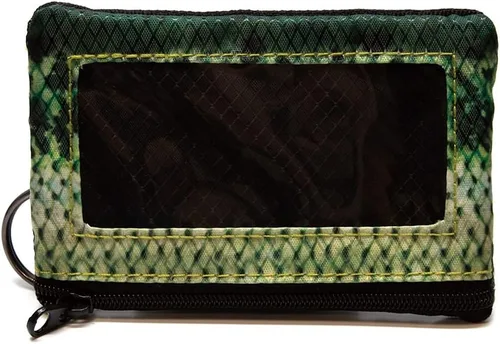 Miniatura 44 de Chums Surfshorts - Cartera minimalista ligera con cremallera y ventana de identificación transparente, resistente al agua con llavero