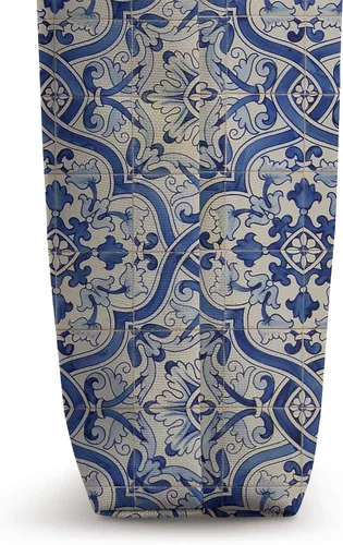 Miniatura 3 de Portugués blanco y azul patrón azulejos de Portugal Tote Bag