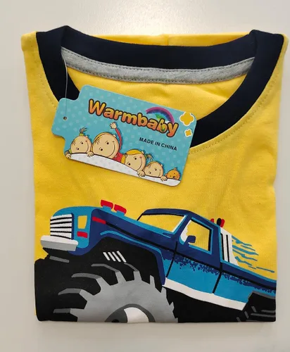 Miniatura 2 de Camisetas de verano para niños pequeños, camisetas de manga corta