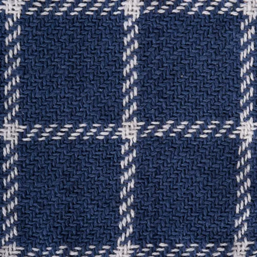 Miniatura 2 de DII Farmhouse - Cobija de algodón, diseño de rayas Azul Francés
