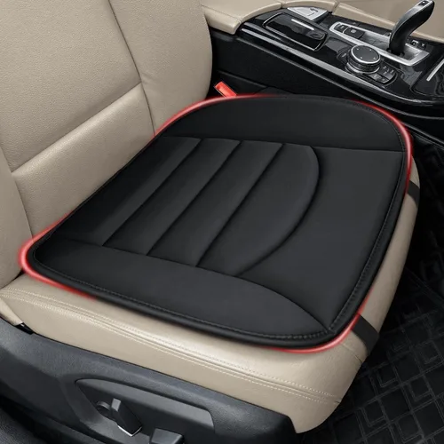Cojín de asiento de automóvil, cojín de espuma viscoelástica de 1.2 pulgadas para aliviar la presión, cojín de asiento para automóvil, diseño
