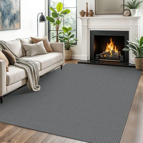Miniatura 170 de EARTHALL Alfombra de pasillo 3x14 pies, alfombras lavables extra largas para pasillos, tejidas, antideslizante, alfombra trenzada para entrada