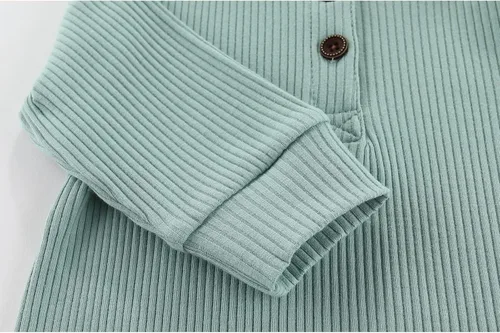 Miniatura 15 de ZAV Mono de manga larga unisex para bebé, niño y niña, 2