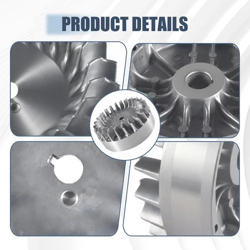 Miniatura 6 de Volante de aluminio 10krpm para Predator 212cc 200cc 224cc Non Hemi Cast,Fit Honda GX200,69730 69736 motor, para Coleman Mini Bike CT200U BT200X