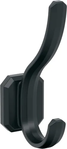 Miniatura 13 de Amerock HBX36693CZ Gancho decorativo de pared Granlyn de doble punta, gancho de bronce champán para abrigos, sombreros, mochilas, bolsas Ganchos