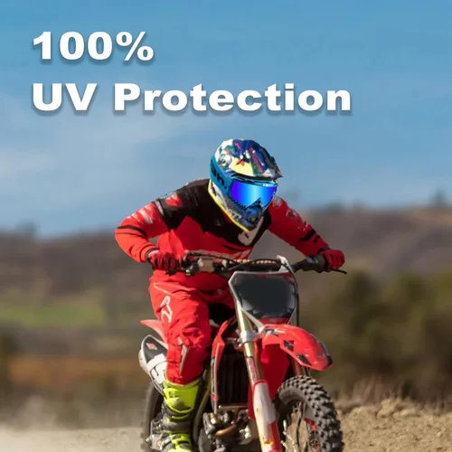 Miniatura 7 de Gafas de motocross para adultos, motocross, motocross, 4 ruedas, MX ATV todoterreno, lentes antiniebla para hombres y mujeres